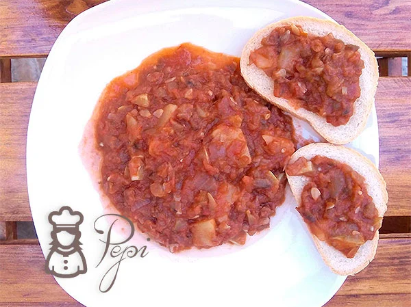 Pisto con berenjenas y patatas