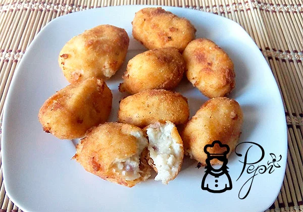 Croquetas de jamón y pollo