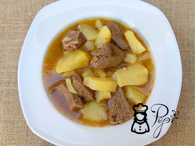 Guiso de ternera con patatas