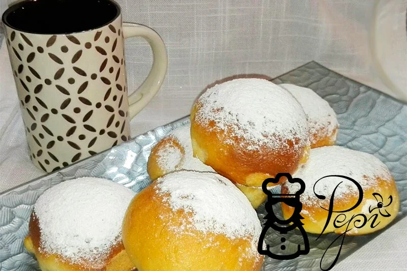 Bollitos al vapor con corazón de chocolate